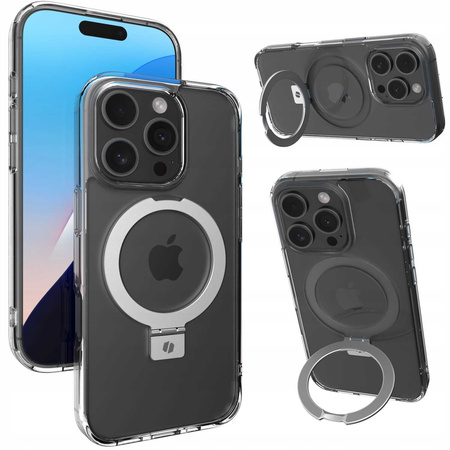 Spacecase Ring Pro Mag iPhone 16 Pro clear
