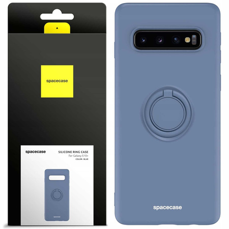 Spacecase Silicone Ring Galaxy S10+ blue