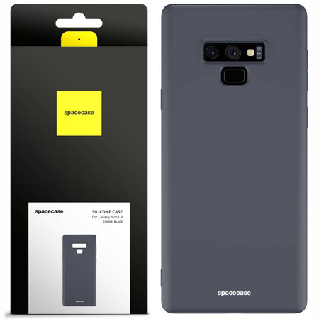 Spacecase Silicone Case Galaxy Note 9 black