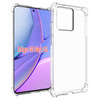 Etui Spacecase Anti-shock do Moto Edge 40 Neo przezroczyste