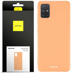 Spacecase Silicone Case Galaxy A51 orange