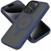 Etui Spacecase Hybrid Mag do iPhone 15 Pro Max granatowe