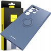 Etui Spacecase Silicone Ring do Galaxy S24 Ultra niebieskie