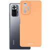 Etui silikonowe Spacecase Silicone Case do Redmi Note 10 Pro pomarańczowe