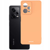 Spacecase Silicone Case Redmi Note 12 Pro 5G orange