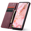 Etui z klapką Spacecase Wallet do Galaxy S10 czerwone