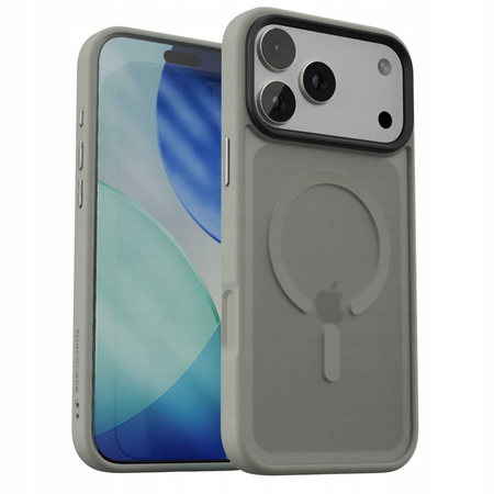Spacecase Fusion Mag iPhone 17 Pro Max gray