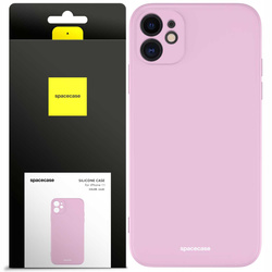 Etui silikonowe Spacecase Silicone Case do iPhone 11 liliowe
