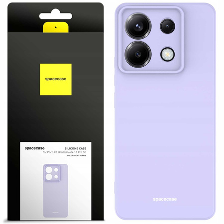 Spacecase Silicone Case Poco X6 / RM Note 13 Pro 5G light