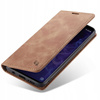 Etui z klapką Spacecase Wallet do Galaxy S9+ jasno brązowe