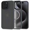 Etui Spacecase Hybrid Mag do iPhone 15 Pro Max szare