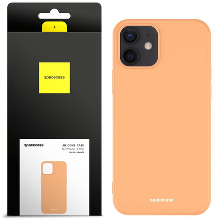 Spacecase Silicone Case iPhone 12 Mini orange