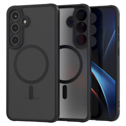 Etui Spacecase Hybrid Mag do Galaxy S25+ czarne