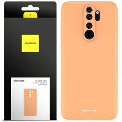 Spacecase Silicone Case Redmi Note 8 Pro orange
