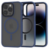 Etui Spacecase Hybrid Mag do iPhone 14 Pro granatowe