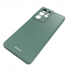 Etui silikonowe Spacecase Silicone Case do Galaxy S21 Ultra ciemno zielone