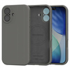Spacecase Silicone Mag iPhone 17 gray