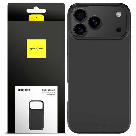 Spacecase Silicone Case 3.0 iPhone 17 Pro black