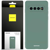 Etui silikonowe Spacecase Silicone Case do Galaxy S10 ciemno zielone