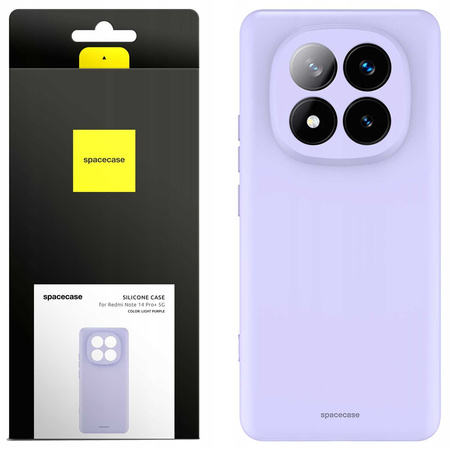 Spacecase Silicone Case 3.0 Redmi Note 14 Pro+ 5G purple