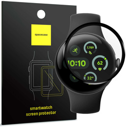 Szkło hybrydowe Spacecase Hybrid Glass do Google Pixel Watch 3 45mm
