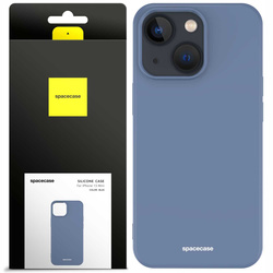 Spacecase Silicone Case iPhone 13 Mini blue