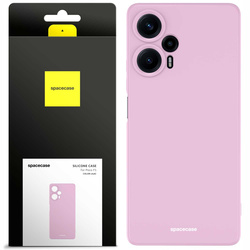 Spacecase Silicone Case Poco F5 lilac