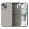 Spacecase Silicone Mag iPhone 15 stone