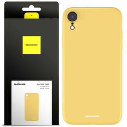 Spacecase Silicone Case iPhone Xr yellow