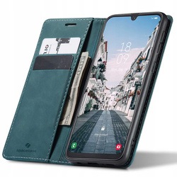Etui z klapką Spacecase Wallet do Galaxy A50 niebieskie
