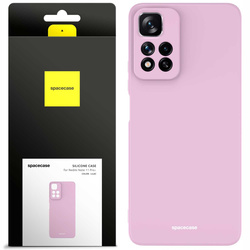 Spacecase Silicone Case Redmi Note 11 Pro+ lilac
