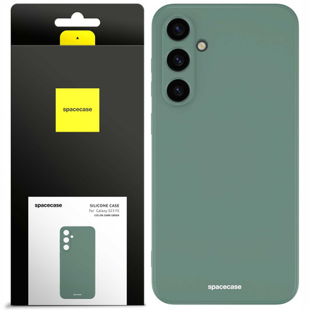 Spacecase Silicone Case Galaxy S23 FE dark green