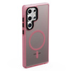 Etui Spacecase Hybrid Fusion Mag do Galaxy S25 Ultra różowe