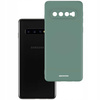 Etui silikonowe Spacecase Silicone Case do Galaxy S10 ciemno zielone