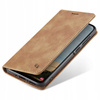 Etui z klapką Spacecase Wallet do Galaxy A36 5G jasno brązowe