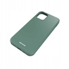 Etui silikonowe Spacecase Silicone Case do iPhone 12 mini ciemno zielone