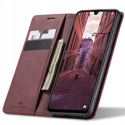 Etui z klapką Spacecase Wallet do Huawei P30 Lite czerwone