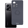 Etui Spacecase Silicone Ring do Redmi Note 12 Pro 5G czarne