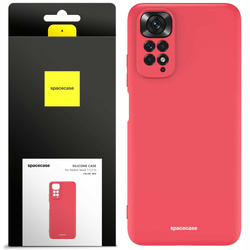 Spacecase Silicone Case Redmi Note 11/11s red