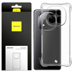 Etui Spacecase Anti-shock do Redmi Note 14 Pro+ 5G przezroczyste