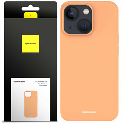 Spacecase Silicone Case iPhone 13 orange