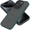 Etui Spacecase Hybrid Mag do iPhone 15 Pro ciemno zielone
