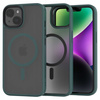 Etui Spacecase Hybrid Mag do iPhone 14 ciemno zielone