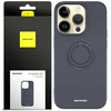 Spacecase Silicone Ring iPhone 14 Pro black