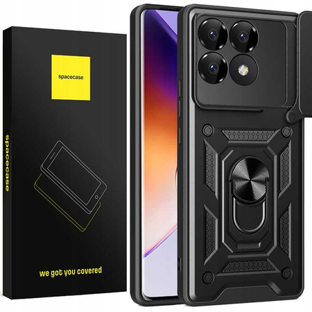 Spacecase Camring Poco F6 Pro black