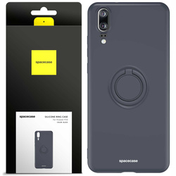 Spacecase Silicone Ring Huawei P20 black