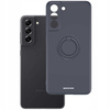 Etui Spacecase Silicone Ring do Galaxy S21 FE czarne