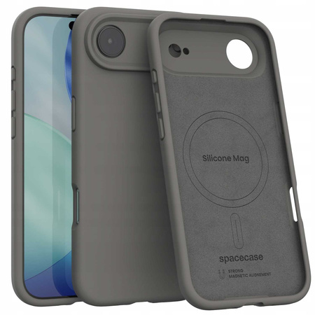 Spacecase Silicone Mag iPhone 17 Air gray