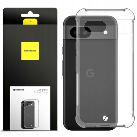 Etui Spacecase Anti-shock do Google Pixel 8A przezroczyste