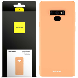 Etui silikonowe Spacecase Silicone Case do Galaxy Note 9 pomarańczowe